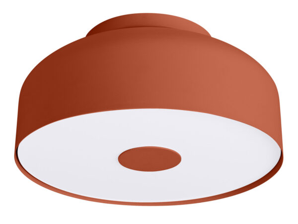 Plafon OMIRA ochra czerwona