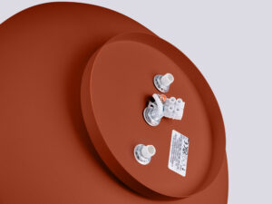 Miniaturka 5 - Plafon OMIRA ochra czerwona