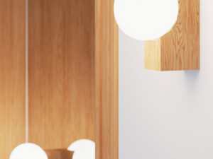 Miniaturka 12 - Kinkiet BOLDO naturalne drewno