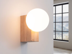 Miniaturka 2 - Kinkiet BOLDO naturalne drewno