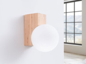 Miniaturka 3 - Kinkiet BOLDO naturalne drewno