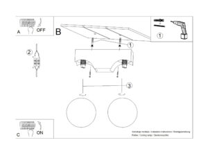 Miniaturka 9 - Plafon BOLDO 2 naturalne drewno