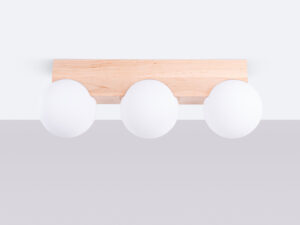 Miniaturka 1 - Plafon BOLDO 3 naturalne drewno