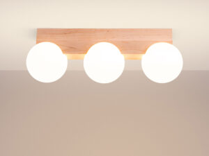 Miniaturka 2 - Plafon BOLDO 3 naturalne drewno