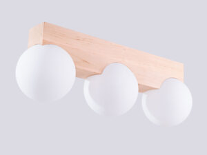 Miniaturka 7 - Plafon BOLDO 3 naturalne drewno