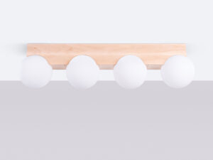 Miniaturka 1 - Plafon BOLDO 4 naturalne drewno