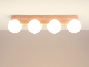 Miniaturka 2 - Plafon BOLDO 4 naturalne drewno