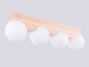 Miniaturka 7 - Plafon BOLDO 4 naturalne drewno