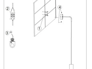 Miniaturka 9 - Kinkiet LAMIR biały