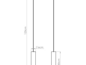 Miniaturka 9 - Lampa wisząca LIRIO 2 biały