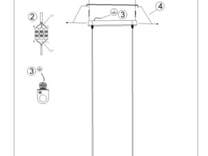 Miniaturka 10 - Lampa wisząca LIRIO 2 biały