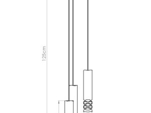 Miniaturka 8 - Lampa wisząca LIRIO 3P biały