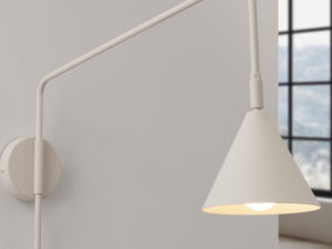 Miniaturka 2 - Kinkiet NOREN beżowy