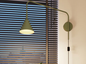 Miniaturka 13 - Kinkiet NOREN zielona oliwka