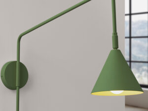 Miniaturka 2 - Kinkiet NOREN zielona oliwka