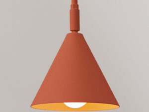 Miniaturka 3 - Kinkiet NOREN ochra czerwona