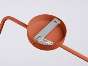 Miniaturka 8 - Kinkiet NOREN ochra czerwona