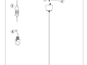 Miniaturka 11 - Lampa wisząca BIRNO biała