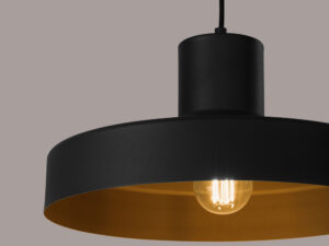 Miniaturka 4 - Lampa wisząca BIRNO czarna