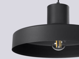 Miniaturka 6 - Lampa wisząca BIRNO czarna