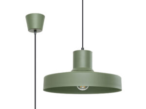 Miniaturka 1 - Lampa wisząca BIRNO zielona oliwka