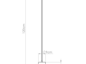 Miniaturka 10 - Lampa wisząca BIRNO zielona oliwka