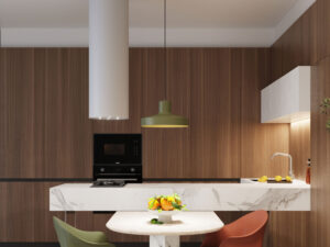 Miniaturka 12 - Lampa wisząca BIRNO zielona oliwka