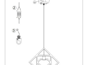 Miniaturka 10 - Lampa wisząca CARRA