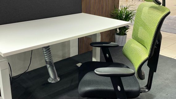 Miniaturka 2 - Ergonomiczny Fotel ERGOFLY SAIL-E T-05 Green