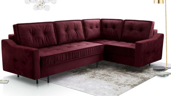 Miniaturka 26 - Kanapa Loftowa Sprężyny Faliste Rozkładana Tulano