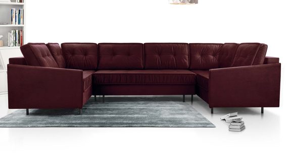 Miniaturka 18 - Narożnik Loftowy Rozkładany Z Pojemnikiem Flawka U