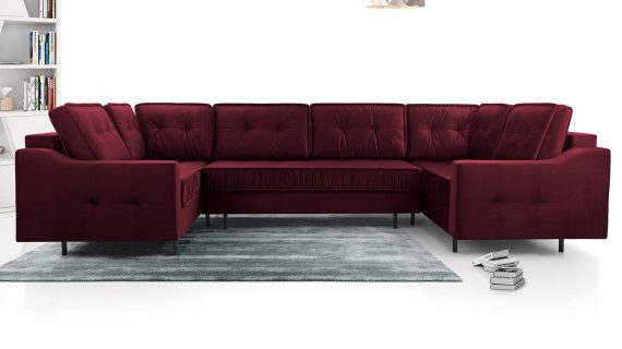 Miniaturka 19 - Narożnik Loftowy Z Pojemnikiem Rozkładany Tulano U