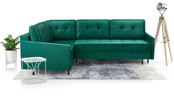 Miniaturka 18 - Kanapa Loftowa Z Pojemnikiem Rozkładana Flawka