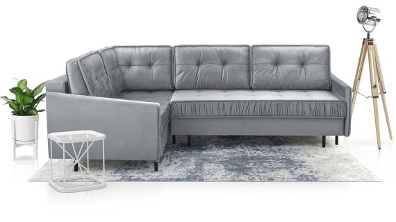 Miniaturka 24 - Kanapa Loftowa Z Pojemnikiem Rozkładana Flawka