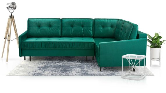 Miniaturka 19 - Kanapa Loftowa Z Pojemnikiem Rozkładana Flawka