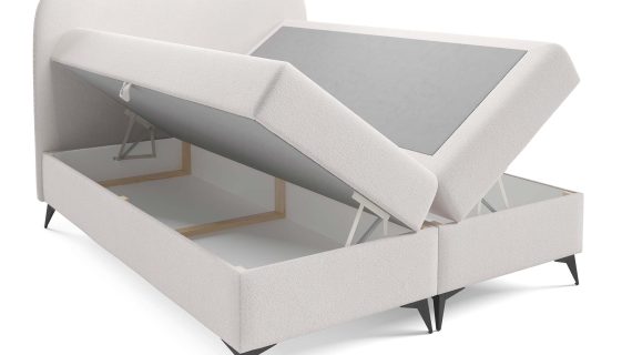 Miniaturka 18 - Loftowe łóżko z pojemnikiem automat sprężynowy Neo