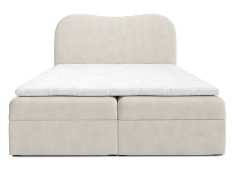 Nowoczesne łóżko z pojemnikiem Neo lux