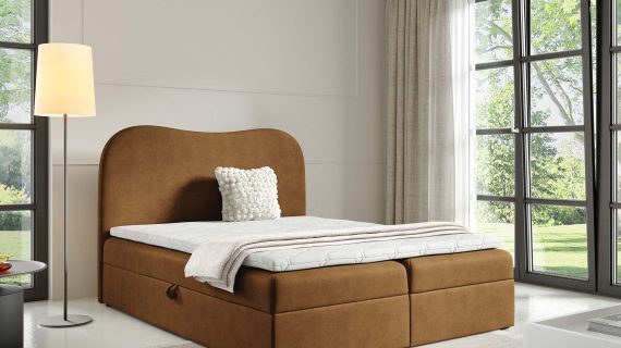 Miniaturka 13 - Nowoczesne łóżko z pojemnikiem Neo lux