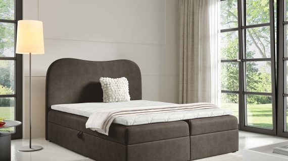 Miniaturka 17 - Nowoczesne łóżko z pojemnikiem Neo lux