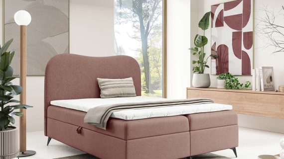 Miniaturka 13 - Loftowe łóżko z pojemnikiem automat sprężynowy Neo