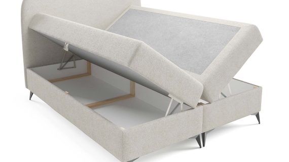 Miniaturka 20 - Loftowe łóżko z pojemnikiem automat sprężynowy Neo