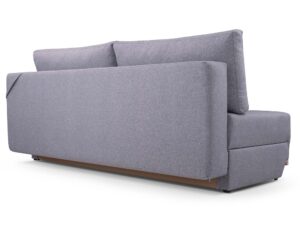 Miniaturka 7 - Sofa szara tapicerowana konstrukcja oparcia od tyłu