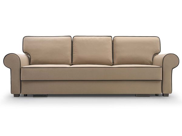 Kanapa Nowoczesna Sprężyny Faliste Rozkładana Flappa