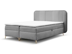 Miniaturka 1 - Loftowe łóżko z pojemnikiem automat sprężynowy Yoskine