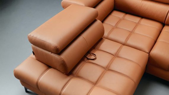 Miniaturka 14 - Narożnik z elektrycznym wysuwem Baggio