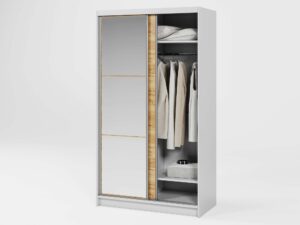 Miniaturka 3 - Pojemna szafa przesuwna z lustrem Kerem