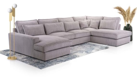 Miniaturka 14 - Narożnik Nowoczesny Sprężyny Faliste Lunoon U