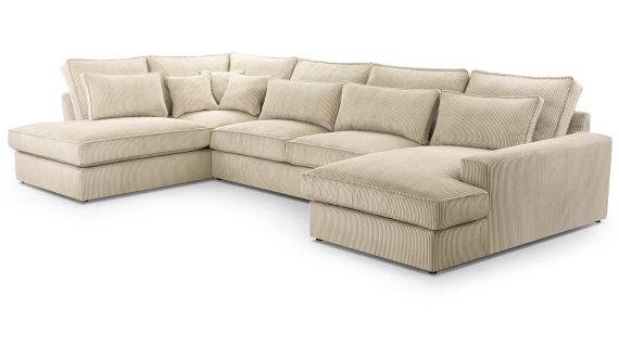 Miniaturka 7 - Narożnik Nowoczesny Sprężyny Faliste Lunoon U