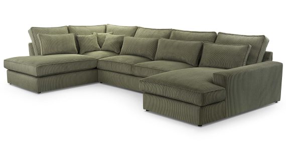 Miniaturka 5 - Narożnik Nowoczesny Sprężyny Faliste Lunoon U