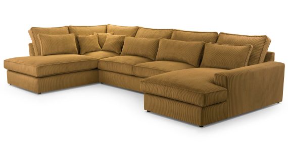 Miniaturka 3 - Narożnik Nowoczesny Sprężyny Faliste Lunoon U